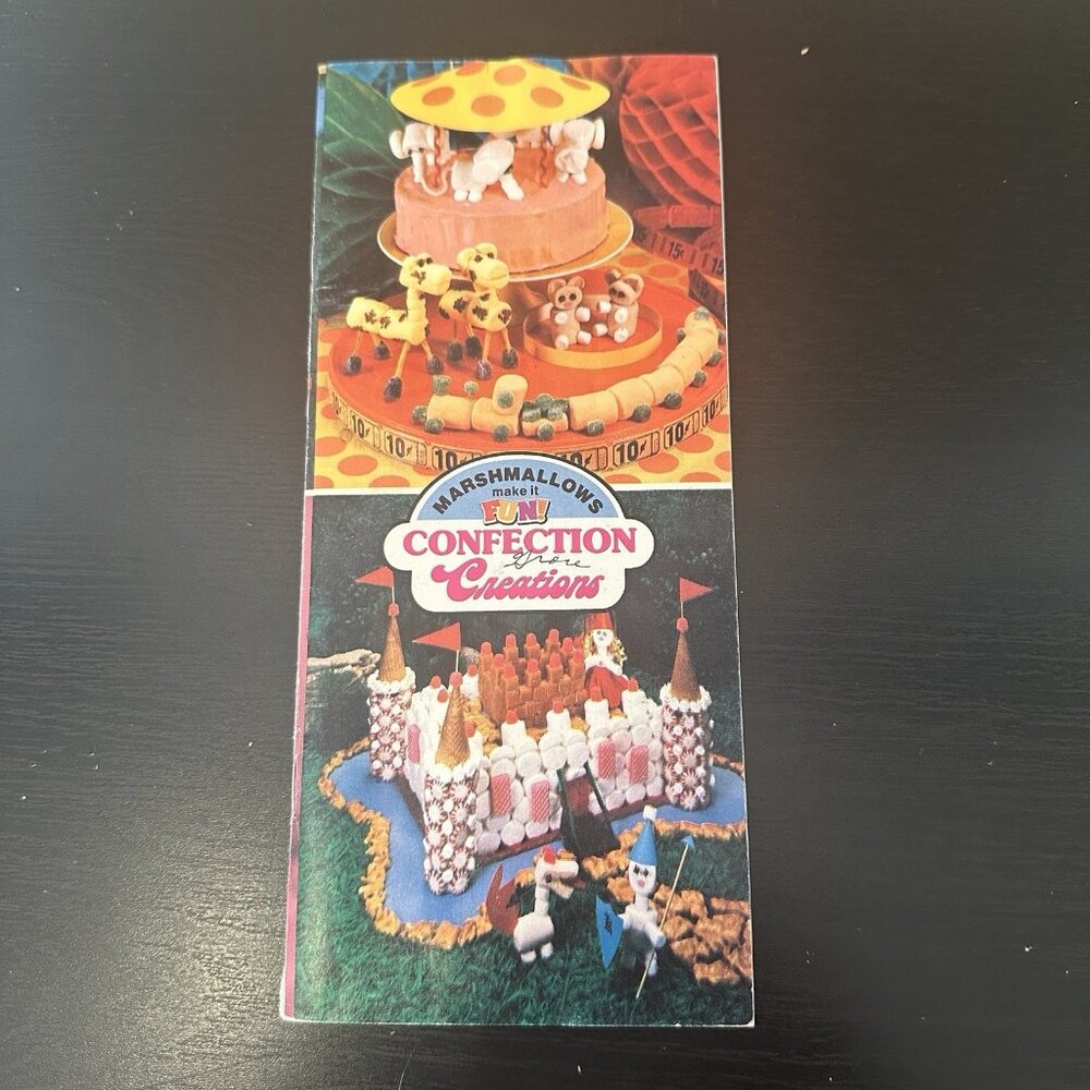 1979‎ Kraft Marshmallows Confection Creations Book Booklet Dessert Crafting Kids